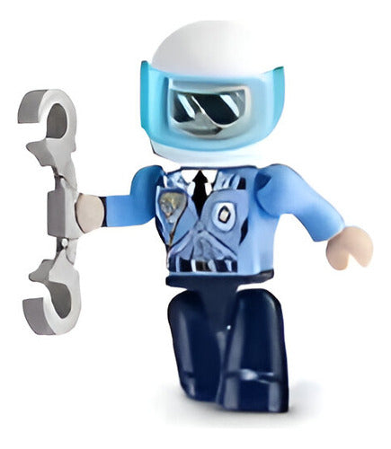 Bloques Max Estacion De Policia City Police 321 Piezas Zuru Versión Del Personaje Estacion De Policias