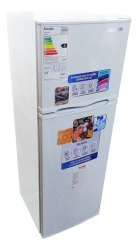 Heladera Telefunken Tfk-hd140 White 140 Litros R600a Clase A Blanco
