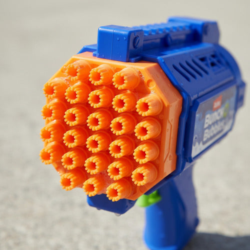 Juguetes Zuru Lanzador De Burbujas 7696 X-shot Bunch Bubbles Azul
