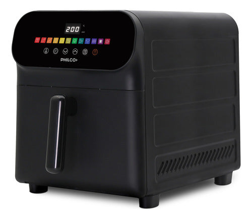 Freidora De Aire Philco Fr259ph 2000w 9lts 12 Programas Cts Negro