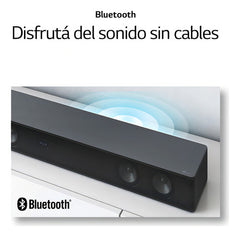 Barra De Sonido Con Subwoofer LG Sh7q Color Negro 800w