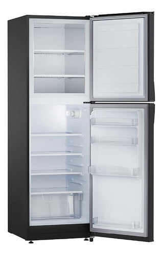 Heladera Cíclica Con Freezer Drean Hdr320f50n Negra 314l Negro