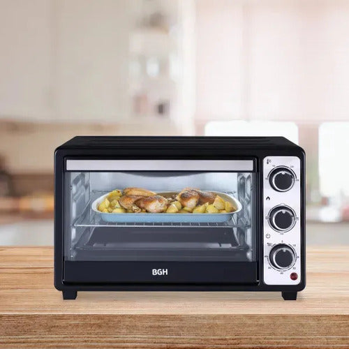Horno Electrico Bgh Bhe40m25i Duo Con Grill 40lts 1500w