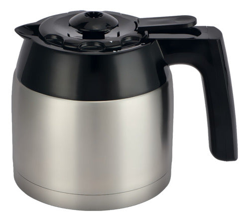 Cafetera Filtro Digital Jarra Inox 1,2l - liliana Ac935 Negro