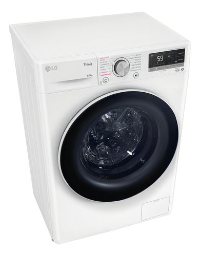 Lavasecarropas LG Inverter Carga Frontal 9kg / 5kg Blanco