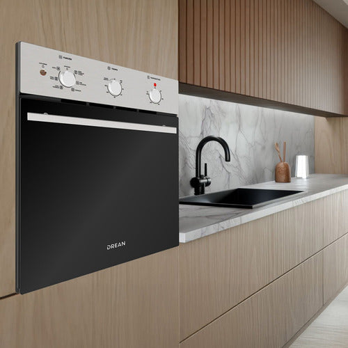 Horno Eléctrico Empotrable 60 Cm Inoxidable Drean Hedr600ci Gris