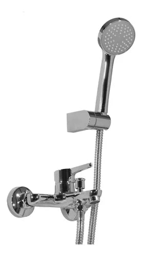 Grifería Fv Alba 0310/g9  Ducha Y Bañera Monocomando Plateado
