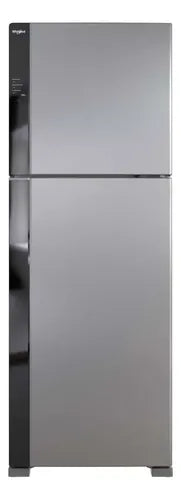 Heladera Whirlpool Wrm62ak Inox Xpert Ai No Frost Inverter Gris