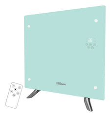 Panel De Vidrio Liliana Ppv204d Pie/pared Color Celeste