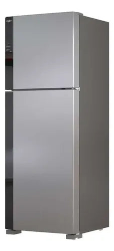 Heladera Whirlpool Wrm62ak Inox Xpert Ai No Frost Inverter Gris