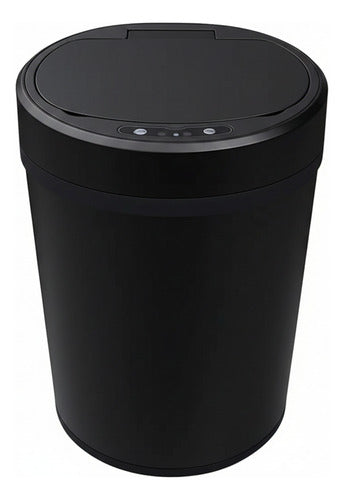 Cesto De Basura De 15lts Con Sensor Inteligente Vivendi Negro
