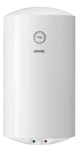 Termotanque Eléctrico De Colgar Tep80ar Longvie 80l 3000w Blanco Alta Recuperación Aislación Térmica Y Válvula De Seguridad Diseño Compacto Ideal Para Hogares Fácil Instalación Y Alta Eficiencia