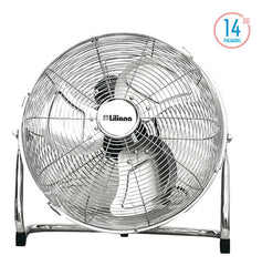 Turboventilador Liliana Metalico 3 Aspas 60w Vtfm14 14 Cm Metal Metal Metal 3