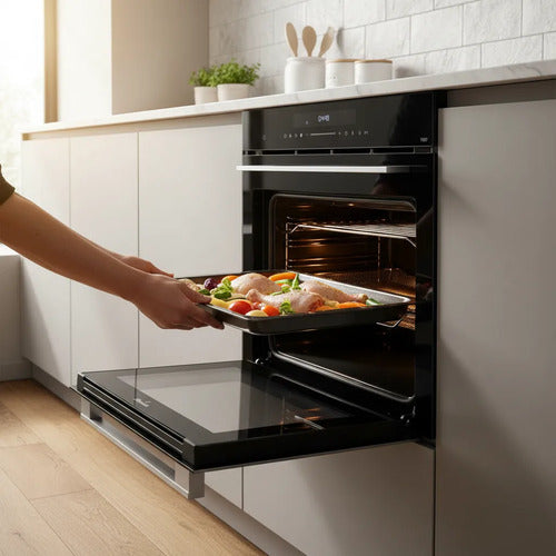 Horno Electrico Empotrable Florencia 7987 Digital Air Fryer Negro