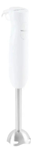 Minipimer Mixer Kanji 2 Velocidades Cuchilla De Acero Inoxidable 800whats Blanco