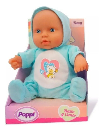 Muñeco Poppi Bailo Y Canto Tomy Mueve Canta Al Tocarlo Cts