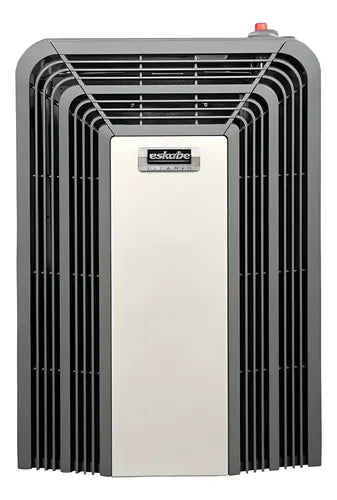 Calefactor A Gas Eskabe Tb Titanio 2000 Con Termostato Cts Crema
