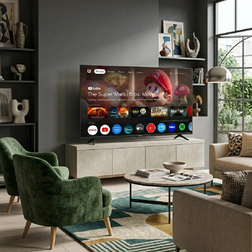 Smart Tv Led Telefunken De 50 Tk5026ug6g 4k Uhd Google Tv