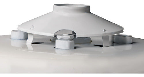 Termotanque De Gas Natural Populi Ep53 Gn 51l C/sup Blanco