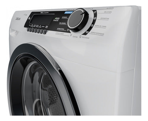Lavarropas Automático Drean Lcfdr0814sb Inverter 8kg 1400rpm Blanco