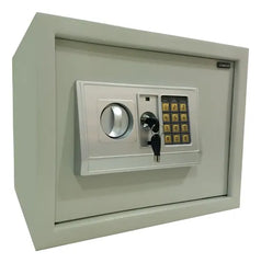 Caja Fuerte De Seguridad Digital 38x30x30cm Beige Vivendi Beige