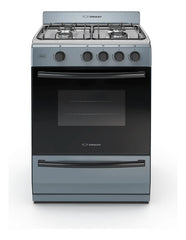 Cocina Multigas Ormay Inox Gris 4 Hornallas Easy To Clean