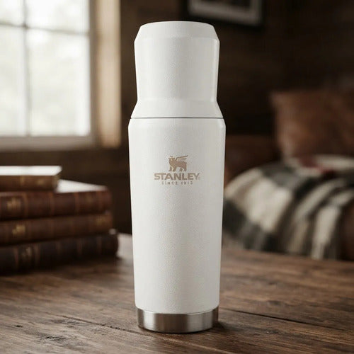 Termo Stanley Mate System Classic De 800ml Hammerton Frost Blanco