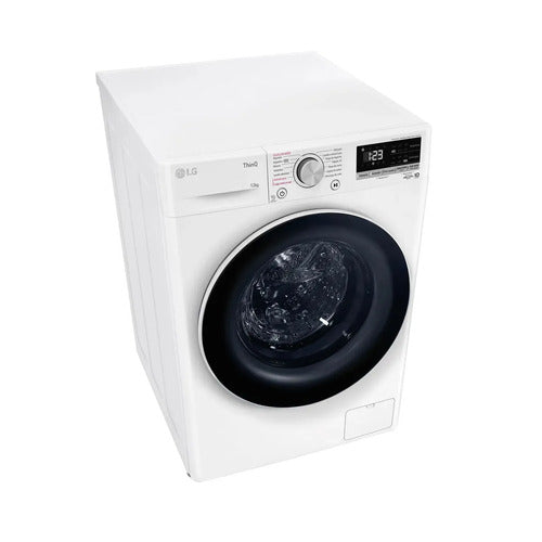 Lavarropas LG 12 Kg Carga Frontal Inverter Blanco - Wm12wvc4s6