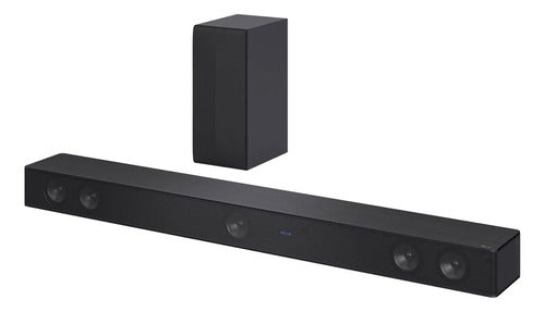 Barra De Sonido Con Subwoofer LG Sh7q Color Negro 800w
