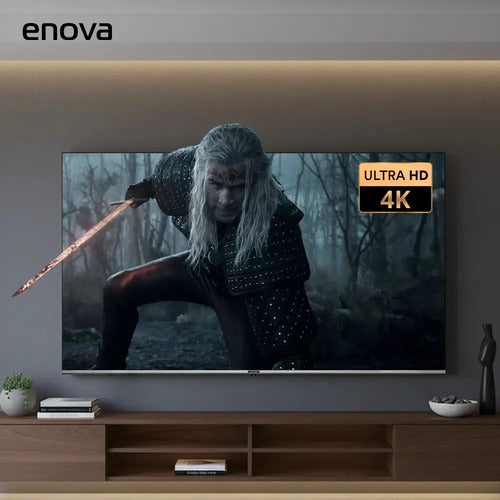 Smart Tv Led Enova 75 Te75ug12tdf 4k Uhd Frameless Google Tv