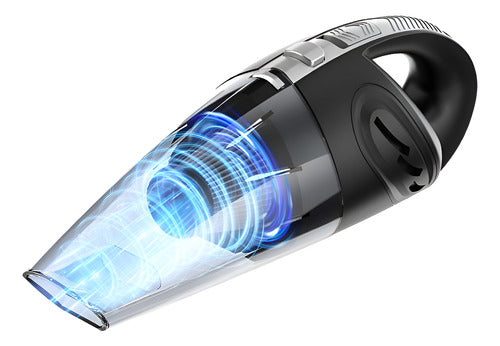 Aspiradora Inalambrica Tm Polvo Liquido Auto Hogar Carga Usb Negro