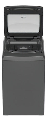 Lavarropas Whirlpool Ww11bt Carga Superior 11kg Gris Oscuro