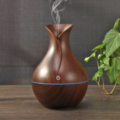 Difusor Humidificador Kanji 134d Aromatizador Led 130ml ! Color Marrón Claro