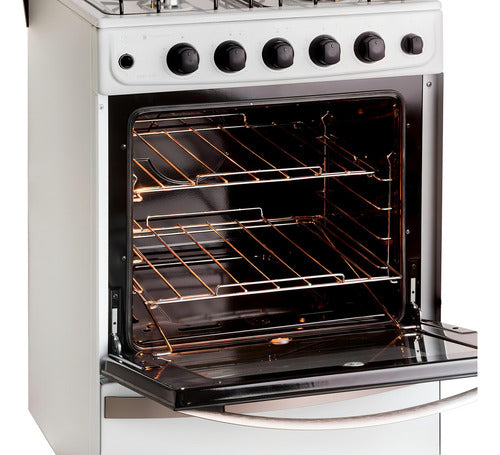 Cocina Whirlpool 56 Cm Blanca Wfb57dw Color Blanco