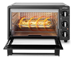 Hornito Eléctrico Atma Hgab3024pi 30 Litros Negro