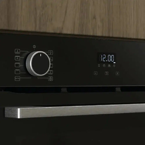 Horno Eléctrico Ormay He-90 S3 Negro 90cm Convector Mecanico