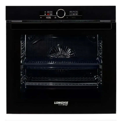 Horno De Empotrar Electrico Longvie Heql60k Negro