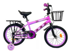 Bicicleta Infantil Randers Bke-161-e Lila Rodado 16 Rueditas Lila 16