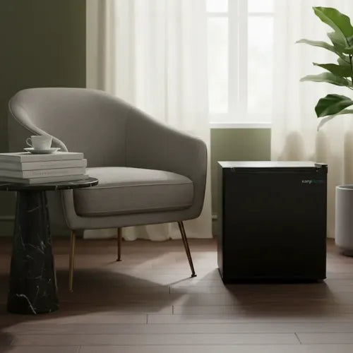 Heladera Bajo Mesada Frigobar Kanjikjn-hf50-b Negro Negro