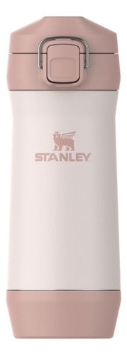 Yerbera Stanley Con Despolvillador De Yerba Mate 500gr Rosa Rose Quartz