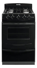 Cocina Negra Escorial Candor S2 Black 4 Hornallas Visor Y Parilla Gas Natural Negro