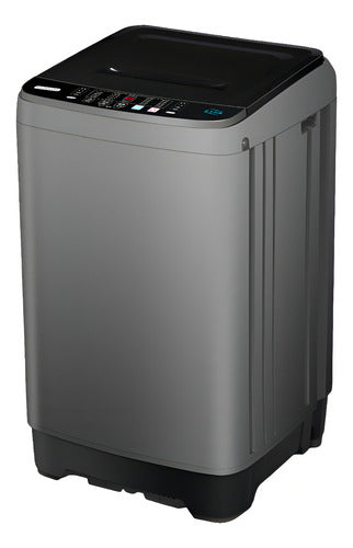 Kanji Lavarropas Automático 6 Kg Silver Carga Superior Color Gris Oscuro