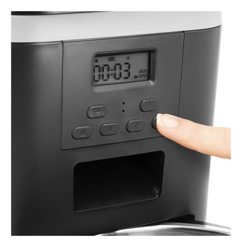 Comedero Para Mascotas Automatico Philco Pf002pp 6 Litros Negro