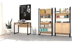 Biblioteca Estanteria Delos Dst21rnn Roble Nebraska Natural Color Roble Natural