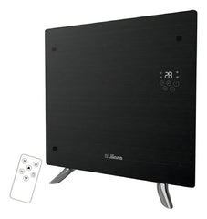 Calefactor Electrico Liliana Ppv202d Panel Vidrio Negro Cts