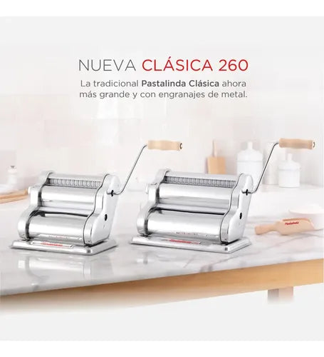 Pastalinda Máquina P/pastas Fideos Original Clásica Mod 260 Verde