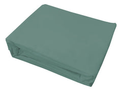 Juego Sabanas Twin Fp Home Premium 300 Hilos Verde Cts Verde Musgo Liso