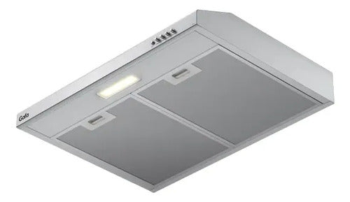 Extractor Purificador Gafa Dg6ss 3 Vel Luz Led De 60cm Gris