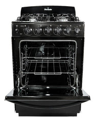 Cocina Multigas Florencia 5537 Negra Con Encendido Electrico Negro