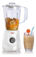 Licuadora Liliana Al100 Whitelic Con Jarra Plastica 1,5l Blanco
